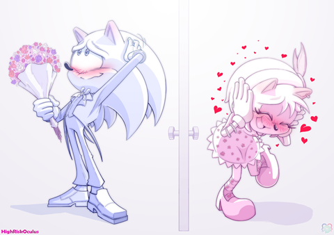 Sonic and Amy Valentine's Day 2022