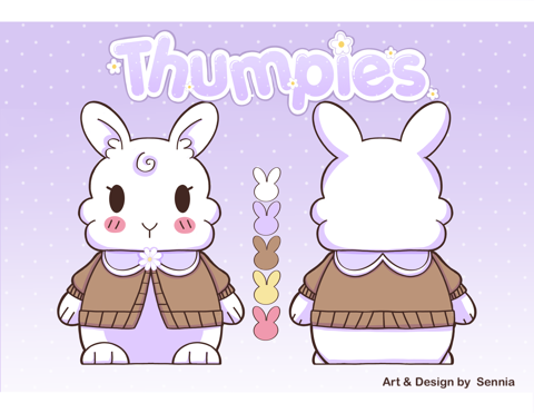 Thumpies Mascot Sheet!