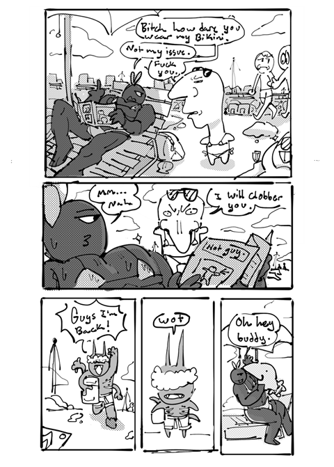Bunnyman Summer! Pages 1-2