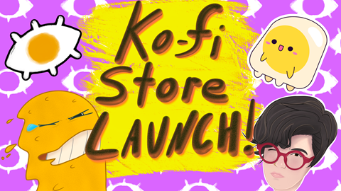 Ko-Fi Store, Commissions, and Donations Launch! 