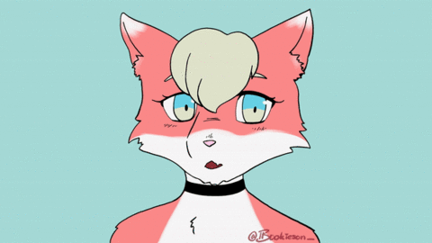 Fox blushies (animation)