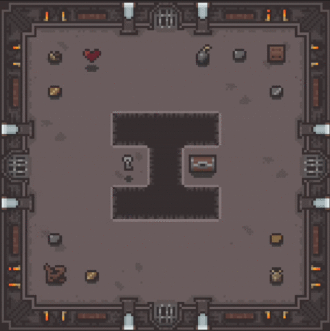 top down dungeon 16x16