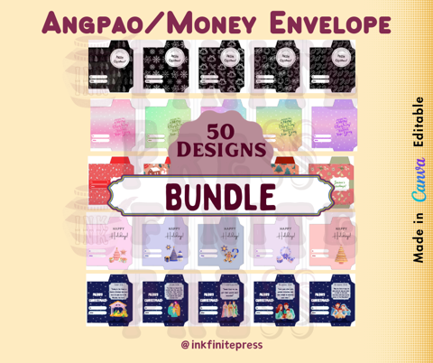 Angpao/Money Envelope Templates