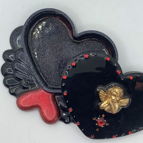 Gothic Angel jewelry box 