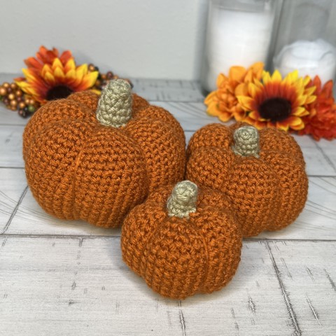 Free Pumpkin Set Amigurumi Pattern
