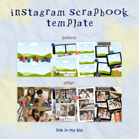 SCRAPBOOK TEMPLATE | 