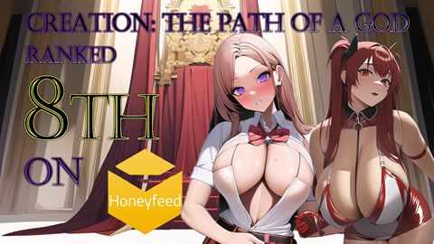 "Creation: The Path of a God" ranked 8th on Honeyf