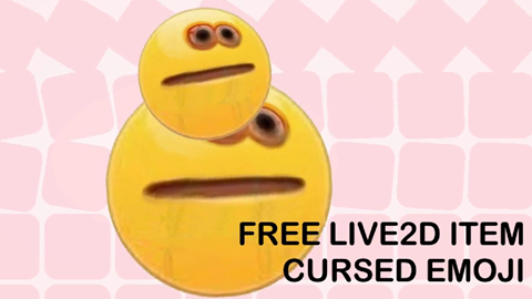 Cursed Emoji Live2D Asset for Vtube Studio - Cat Athenya's Ko-fi Shop ...