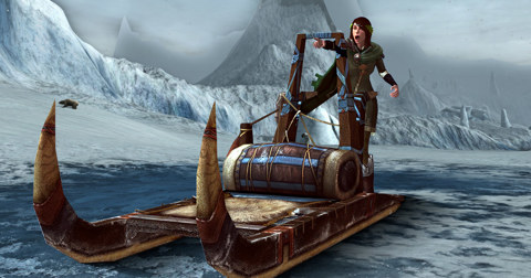 [New!] LOTRO Sledge of Perpetual Winters Mount
