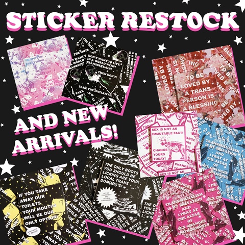 New Sticker Stock!