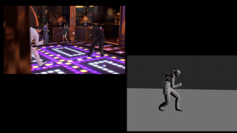 Recreation mocap of dance sequence from Yakuza