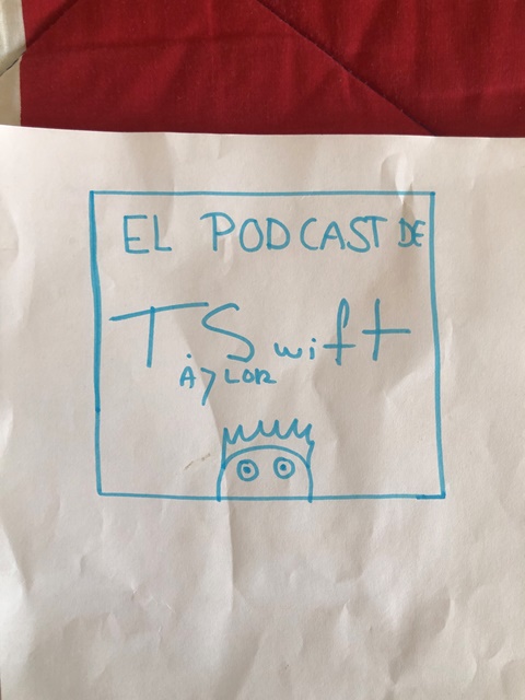1º concepto de la portada del podcast