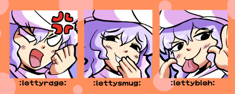Letty 3-pack emote comm!