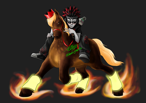 Roblox Avatar (with a horse)