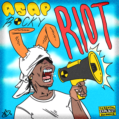 A$AP Rocky and Playboi Carti Art