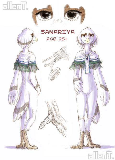 Sanariya - Character sheet