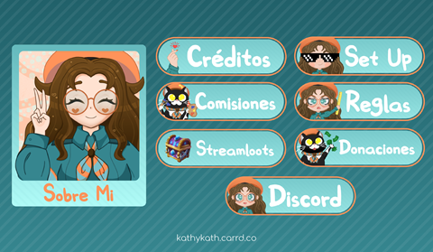 Panels for my Twitch Channel