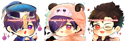 I con commission for Stephanie