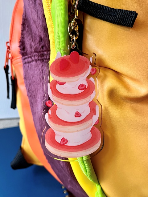 Pancake Keychains Out Now!