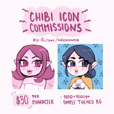 🌸 Icon commissions OPEN 🌸