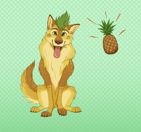 Pineapple Wolf
