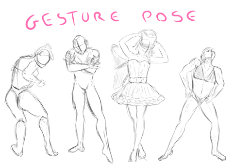 Gesture pose