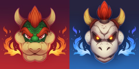 Bowser - Dry Bowser icons
