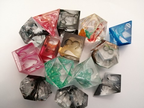 Dice set of the Order of Solstice