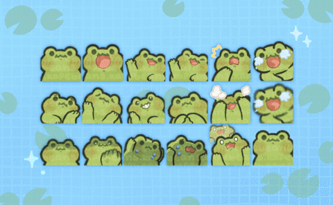 Su the Mochi Frog Stickers - Blububu's Ko-fi Shop - Ko-fi ❤️ Where creators  get support from fans through donations, memberships, shop sales and more!  The original 'Buy Me a Coffee' Page.