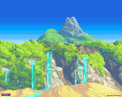Parusa Hub Background for Freedom Planet 2