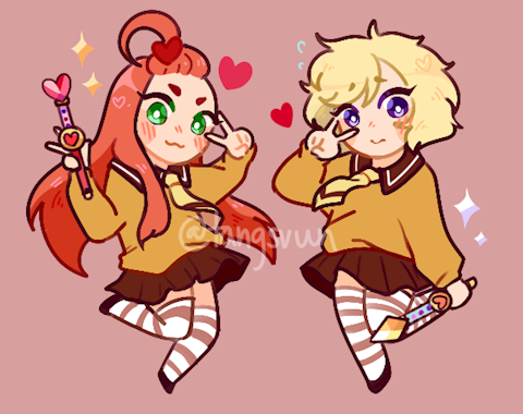 chibi comms for $15*/5 coffees ♥