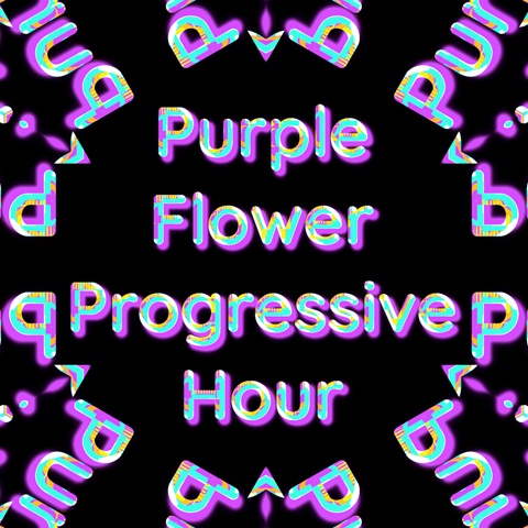 Purple Flower Progressive Hour