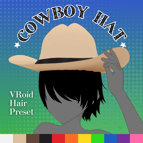 New item! Cowboy hat 🤠