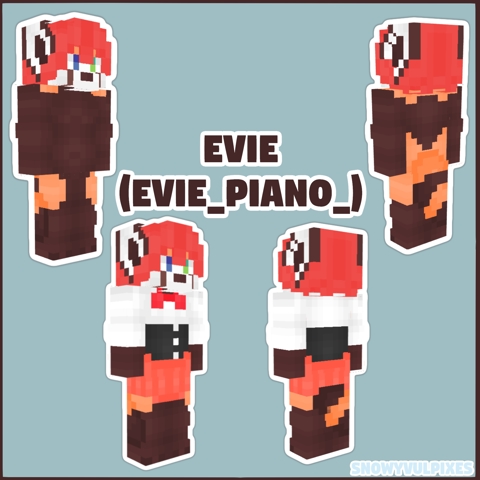 Minecraft Evie! Commission for Evie Piano