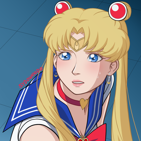 Sailor Moon Redraw Challenge
