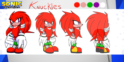 [ Sonic Rewritten ] Knuckles The Echidna