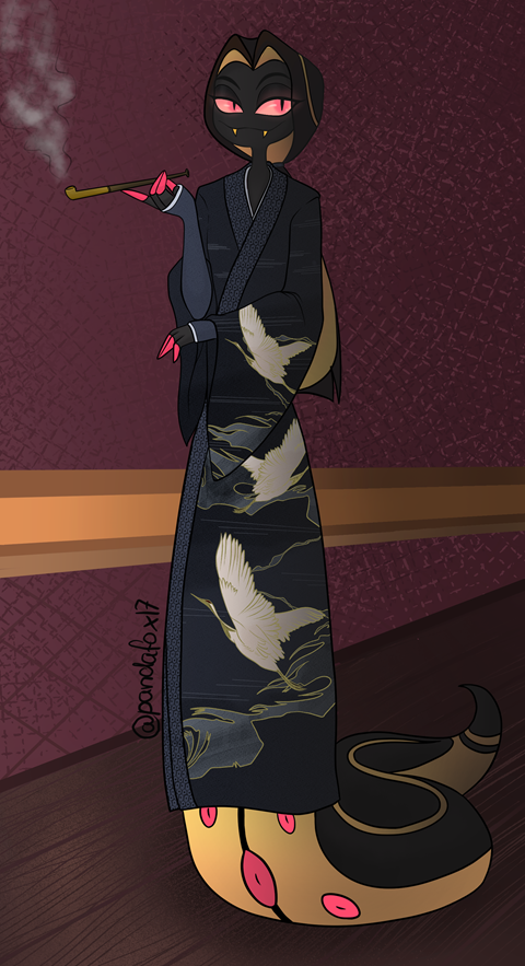 Sir Pentious in Kimono