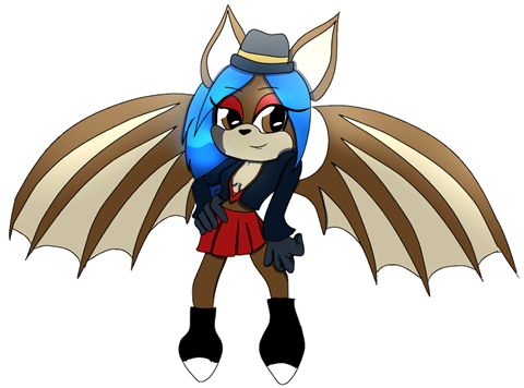 My avatar as a Sonic OC