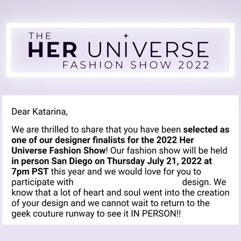 Her Universe Fashion Show 2022!!