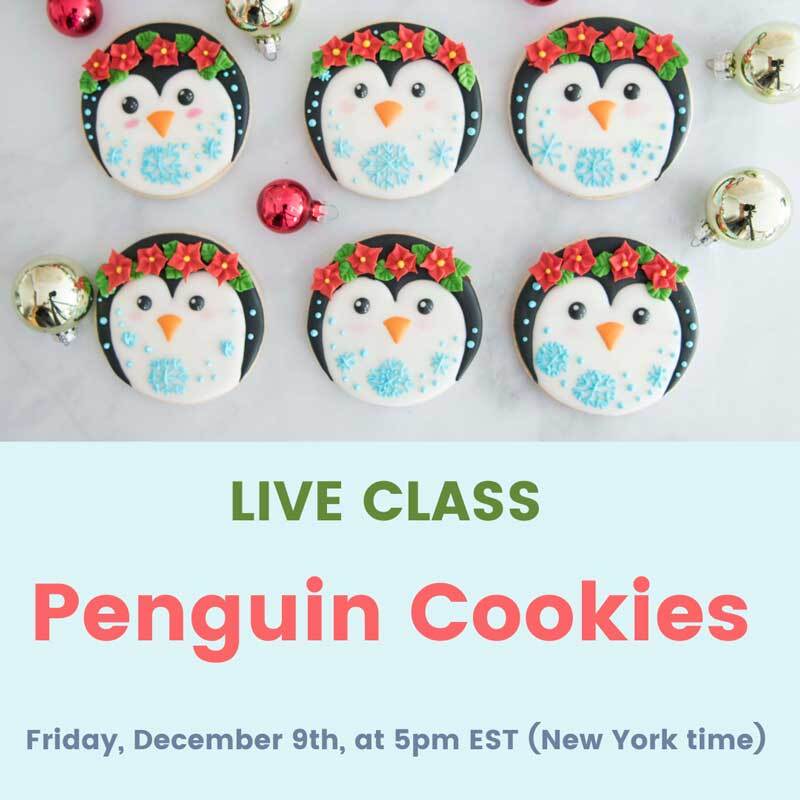 Holiday Penguin Cookies 