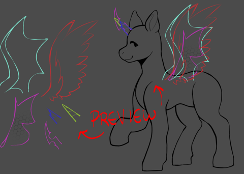 PSD) MLP Base - Simple - Kellen's Ko-fi Shop