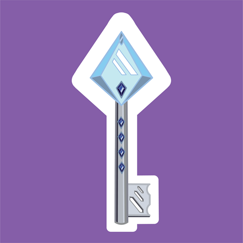 Dazzling Diamond Key