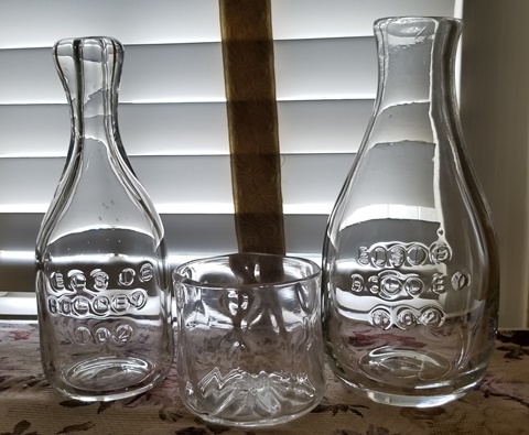 Decanters and Whiskey Glass