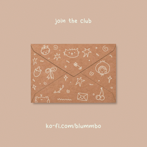 introducing… blummbo’s doodle club! 💌