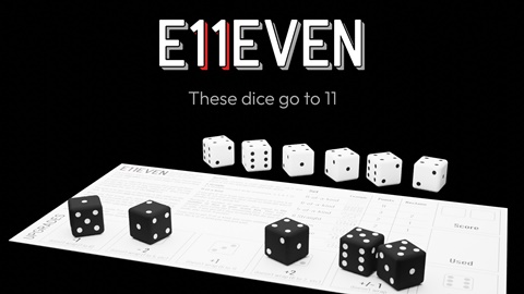 New free dice game: Elleven
