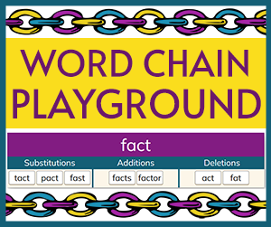 New Word Chain Tool