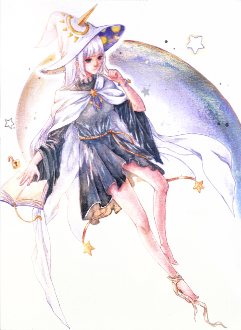 MapleStory Watercolor Character Commission