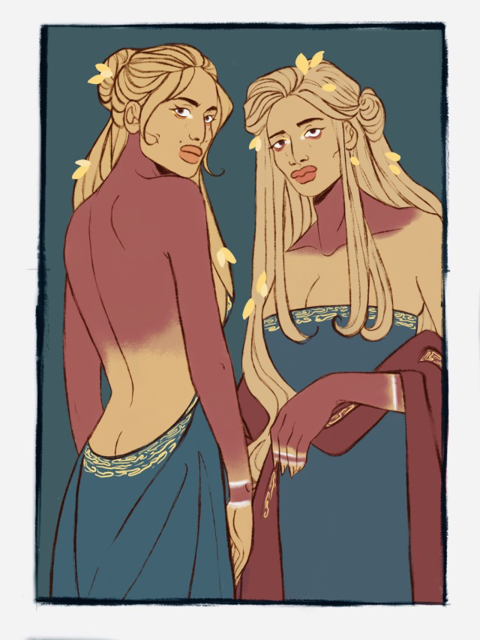 Vivial and Ebris, Daughters of Andraste