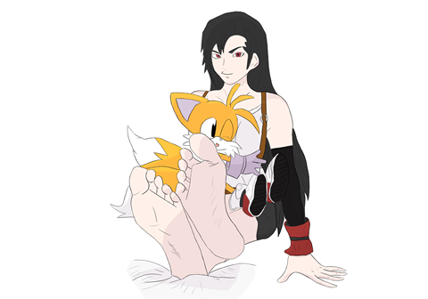 Request: Tifa and tails