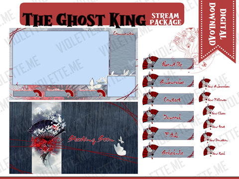 #5 The Ghost King Stream Overlay